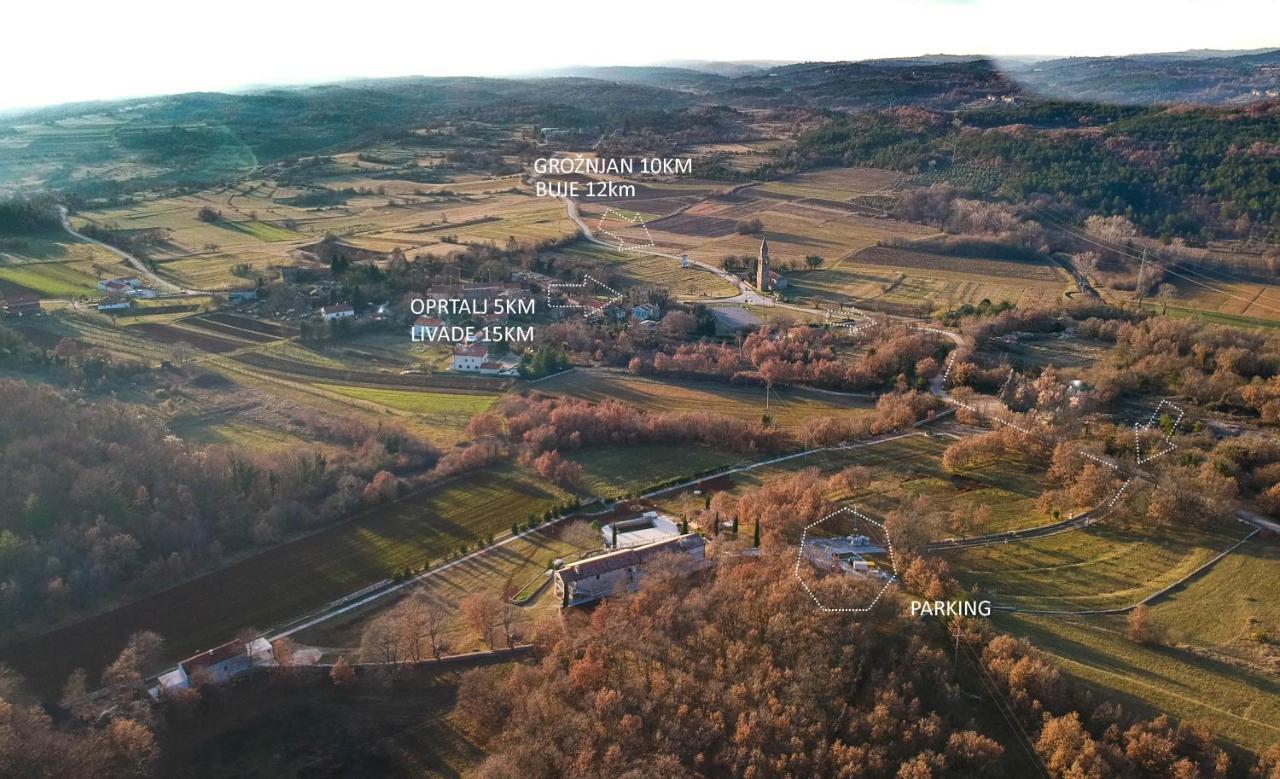 Stancija Ruseti Bed & Breakfast Oprtalj Exterior photo